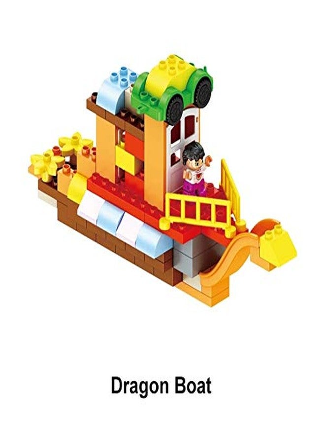 TEMSON Building Blocks Toys for Kids 75 Pcs Blocks with Trolley Case Best Gift Toy Block Game for Kids Boys Children Toy for Kids - Image 4